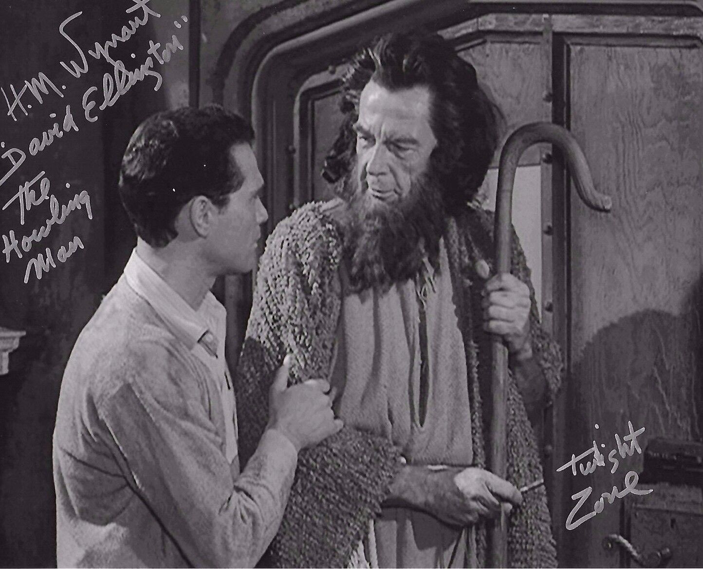 H. M. Wynant Signed 8x10 Photo Poster painting - The Twilight Zone - VERY RARE AUTOGRAPH!!! H82