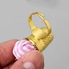Adjustable Finger Ring Pincushion Sewing Needle Cushion for Needlework DIY Craft