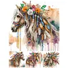(Multi-Style)Horse-Partial Special Shaped Diamond Painting 30*30CM