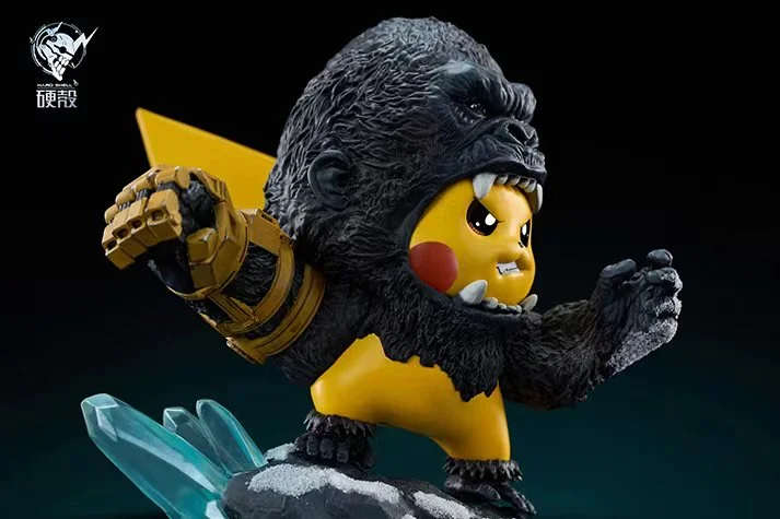 PRE-ORDER Hard Shell Studio - Pokémon Pikachu cos monster series limited to Godzilla vs King Kong 2 Statue(GK)-