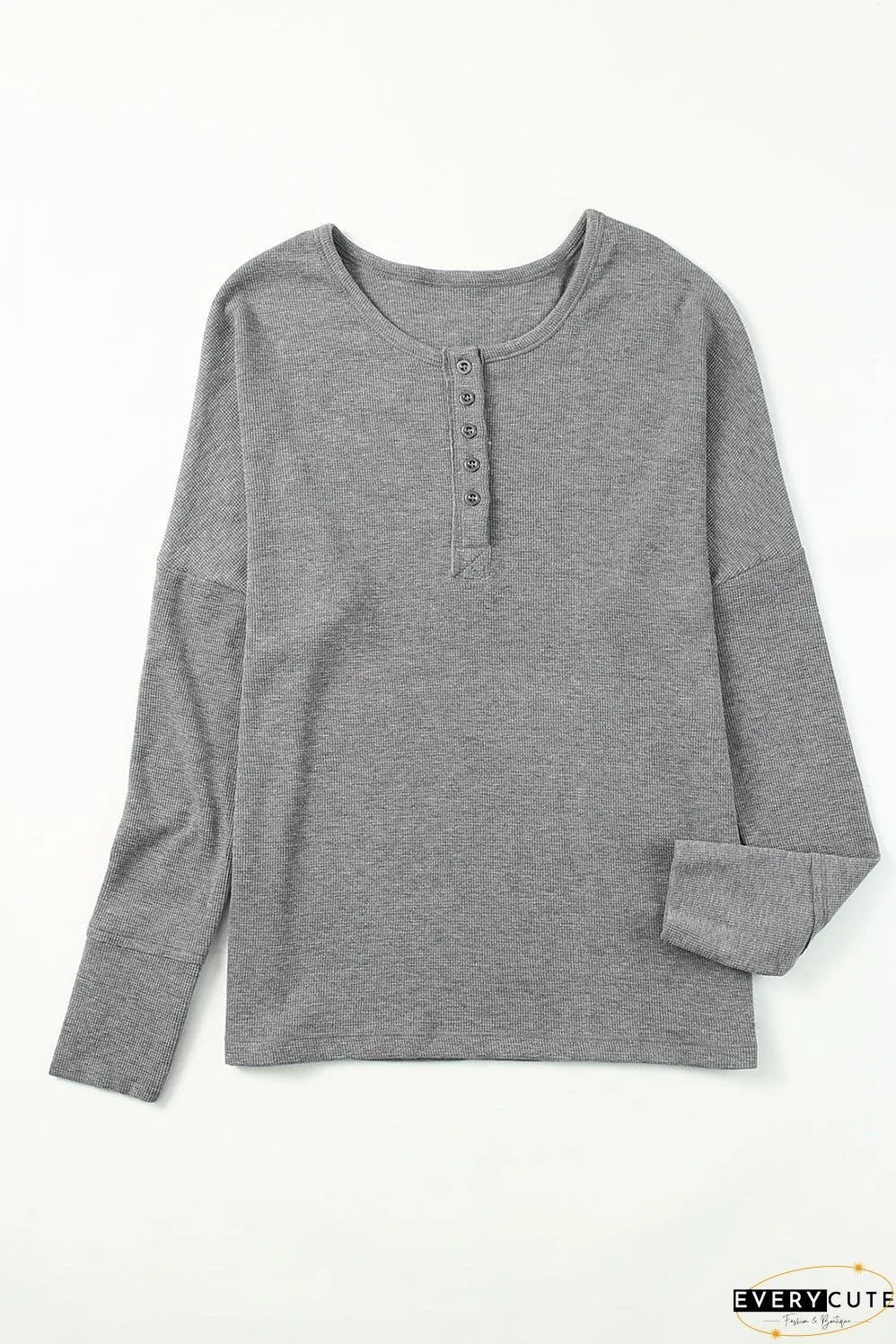 Women's Long Sleeve Henley Shirt
