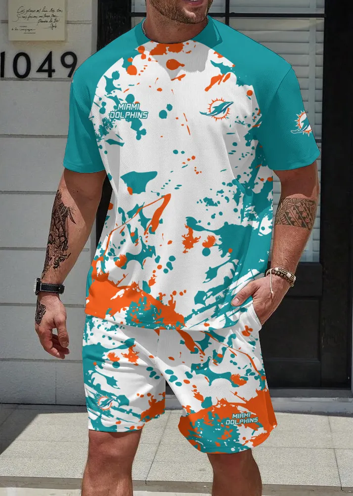 Miami Dolphins Limited Edition Top And Shorts Two-Piece Suits