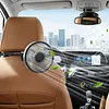 Rechargeable Car Cooling Fan 3 Speeds and 300 Degree Adjustable Vehicle Rear Headrest Fan for Sedan SUV RV Pickup Truck Van