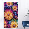 (40*70cm)Flower - Full Round Drill Diamond Painting