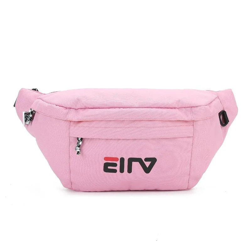 Mens Fashion Waterproof Large Capacity Canvas Shoulder Bags Casual Belt Packs