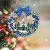 DIY Pearl Diamond Painting Christmas Wreath Hanging Ornament Kit