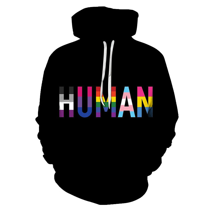 The Pride Human 3D - Sweatshirt, Hoodie, Pullover My 3D Hoodie