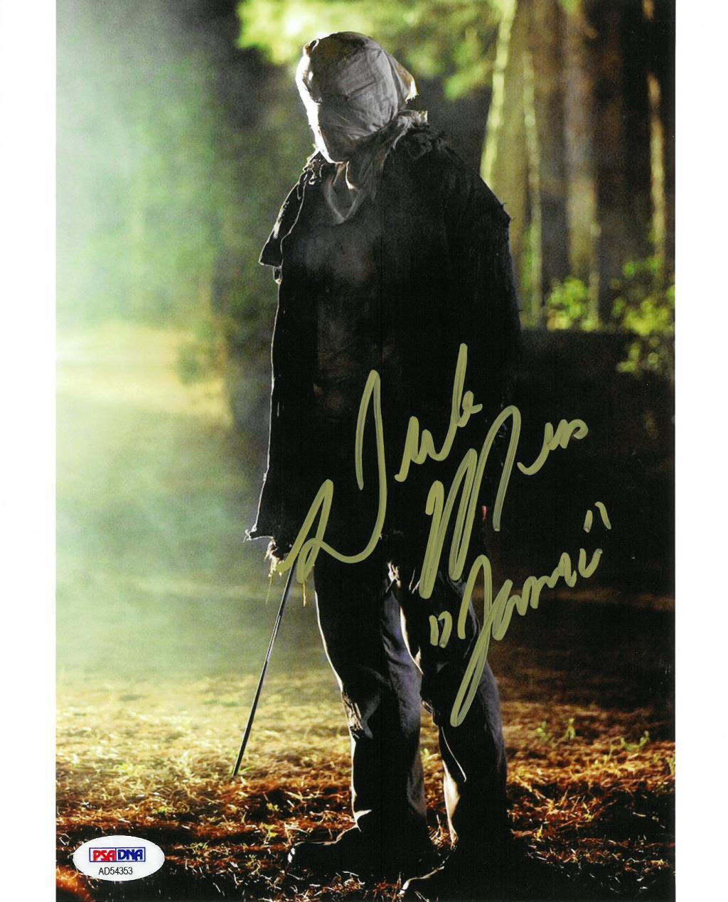 Derek Mears Signed Friday the 13th Autographed 8x10 Photo Poster painting PSA/DNA #AD54353