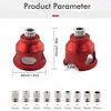 Right Angle Drill Hole Guide with 2-10 MM Drill Sleeve for Woodworking DIY Tools