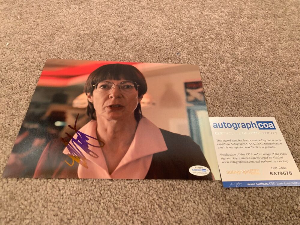 ALLISON JANNEY SIGNED 8X10 Photo Poster painting PROOF AUTOGRAPHED I TONYA 2