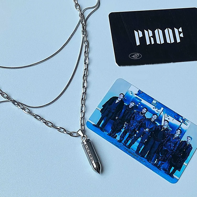 BTS Bullet Proof Necklace