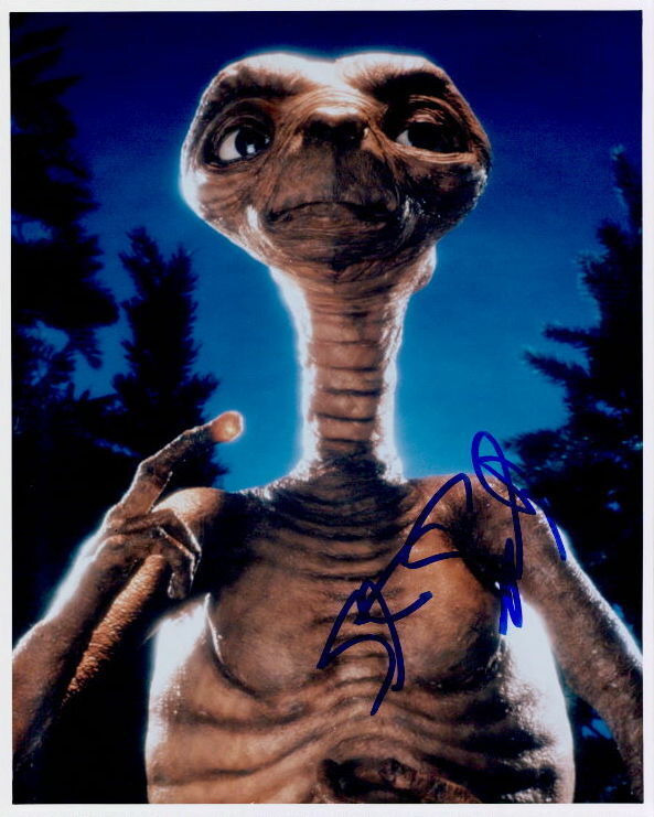 Steven Spielberg (ET) signed 8x10 Photo Poster painting in-person