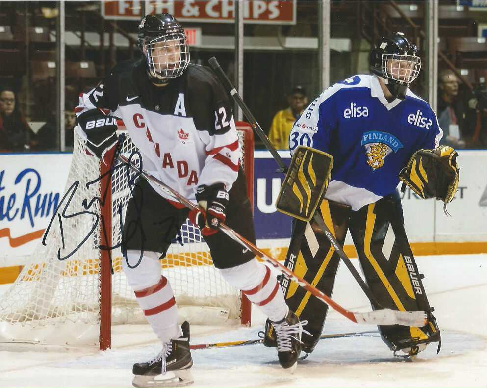 Team Canada Brett Howden Autographed Signed 8x10 Photo Poster painting COA A