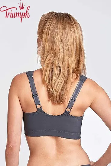 Triumph &ndash; (3 artigos) Soutien de mulher com bot&otilde;es frontais em jacquard (sem aro)