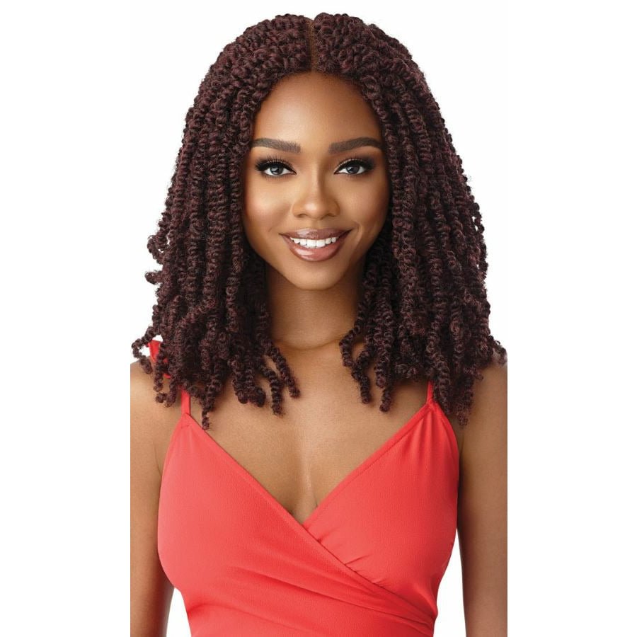 Outre Synthetic X-Pression Twisted Lace Front Wig – Wavy Bomb Twist 18"