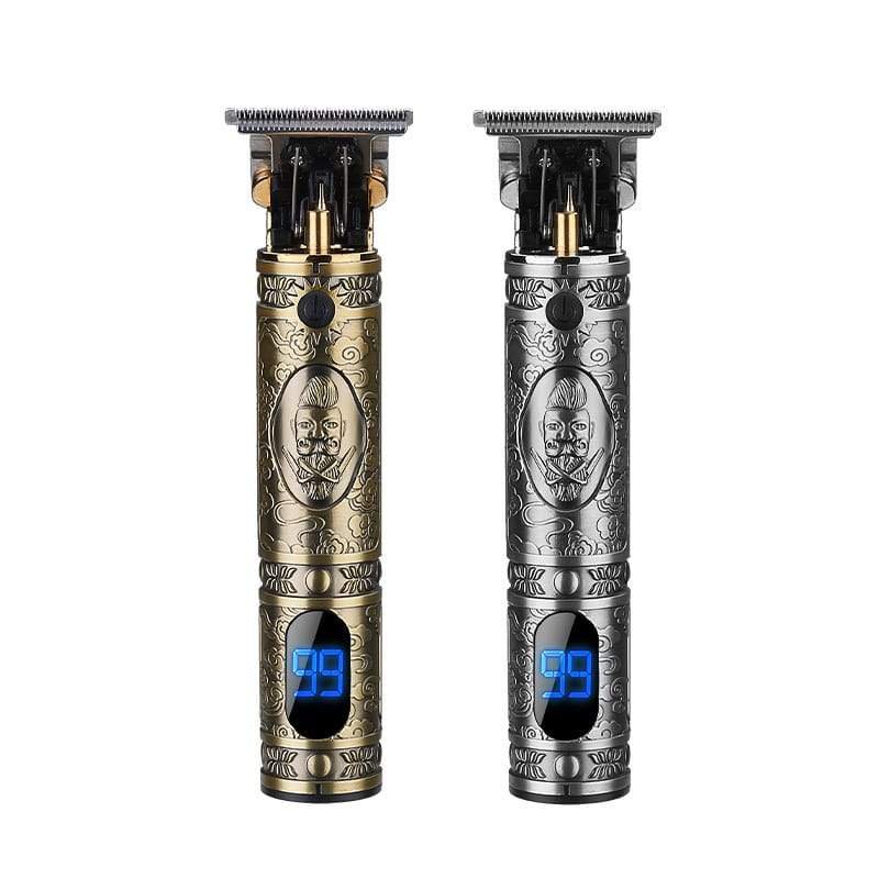 The 2nd Generation Retro Cordless T-Blade Clipper with LCD Display