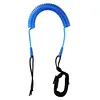 3 Meter/10 Feet Coiled Leash Stand Up Paddle Board Surfboard Leash Leg Rope