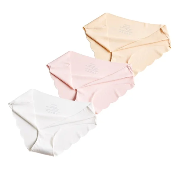 3Pcs/lot Seamless Panty Set Underwear Low-Rise Briefs Female Comfort Intimates Fashion Female Lingerie Drop Shipping