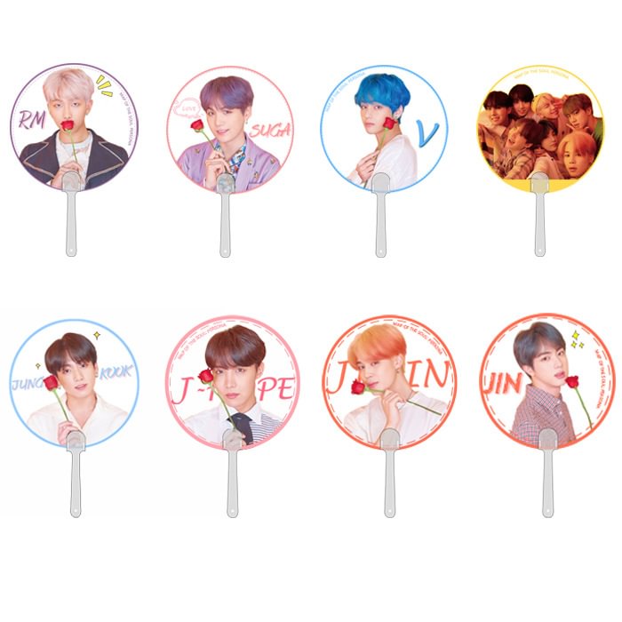BTS Summer Random Clear Fan