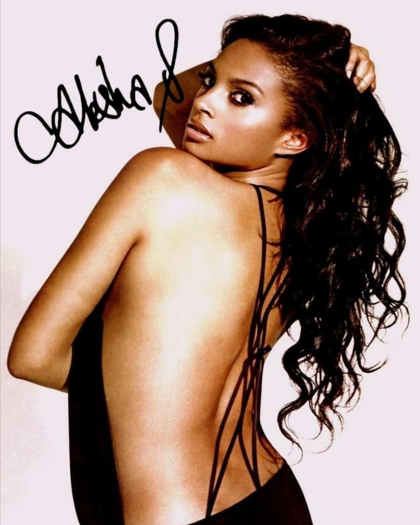 Alesha Dixon SIGNED AUTOGRAPHED 10 X 8