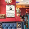 Wanted - Vintage Metal Signs - 20*30cm/30*40cm - Movie