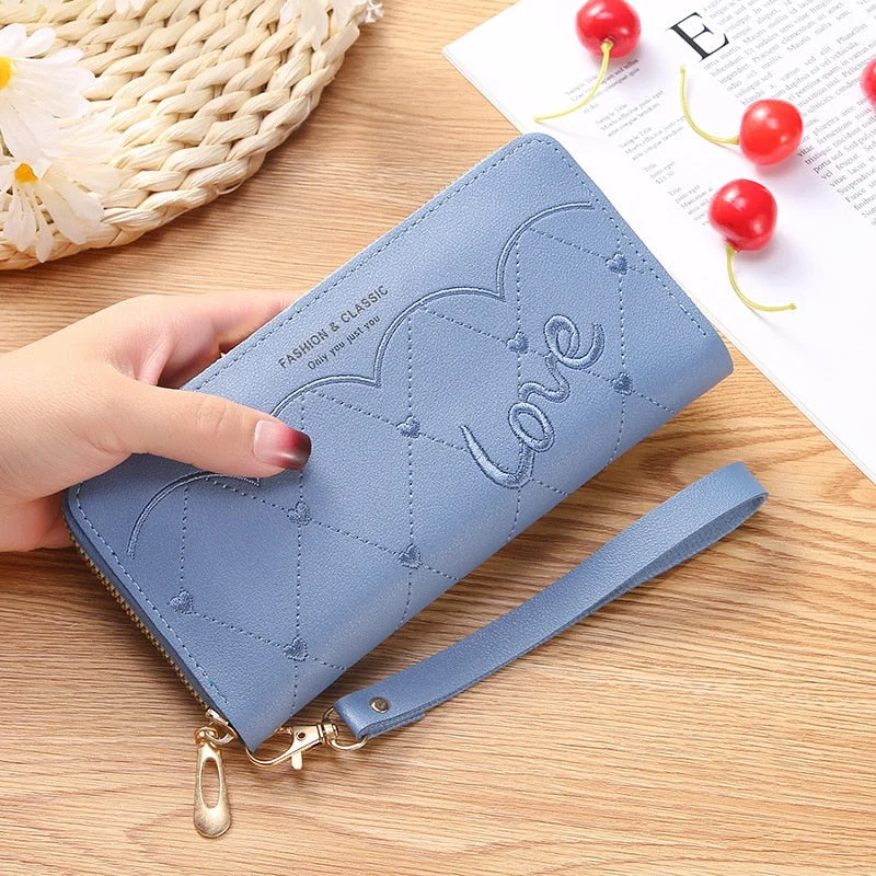 Small Handbags for Women Fashion 2022 Trend New Wallets Pure Color Wool Ball Bow Clutch Bag Women's Long Bag Card Bag Coin Purse