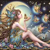 (Multi-Style)Elf Girl-Partial Special Shaped Diamond Painting 30*30CM