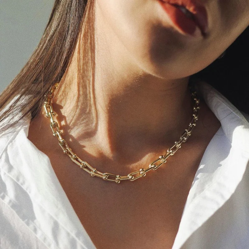 Handmade U-chain Punk Necklace