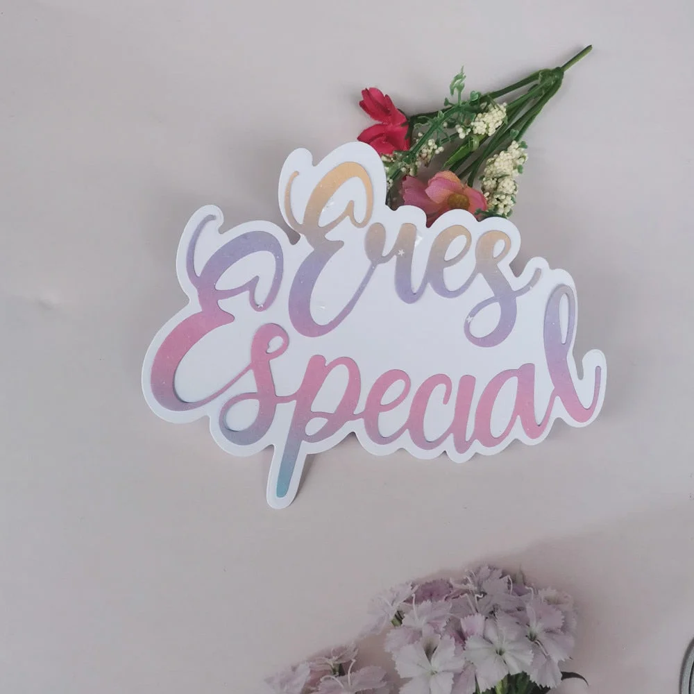 Valentine Spainish Words Metal Cutting Dies Stencil Scrapbooking Photos Album Cards Paper Craft DIY Dies Cut New Arrival 2022