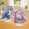 (2-Pack) DIY Birdcage-Diamond Painting Ornaments（Single-Sided)