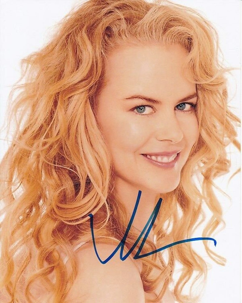 Nicole kidman signed autographed 8x10 Photo Poster painting