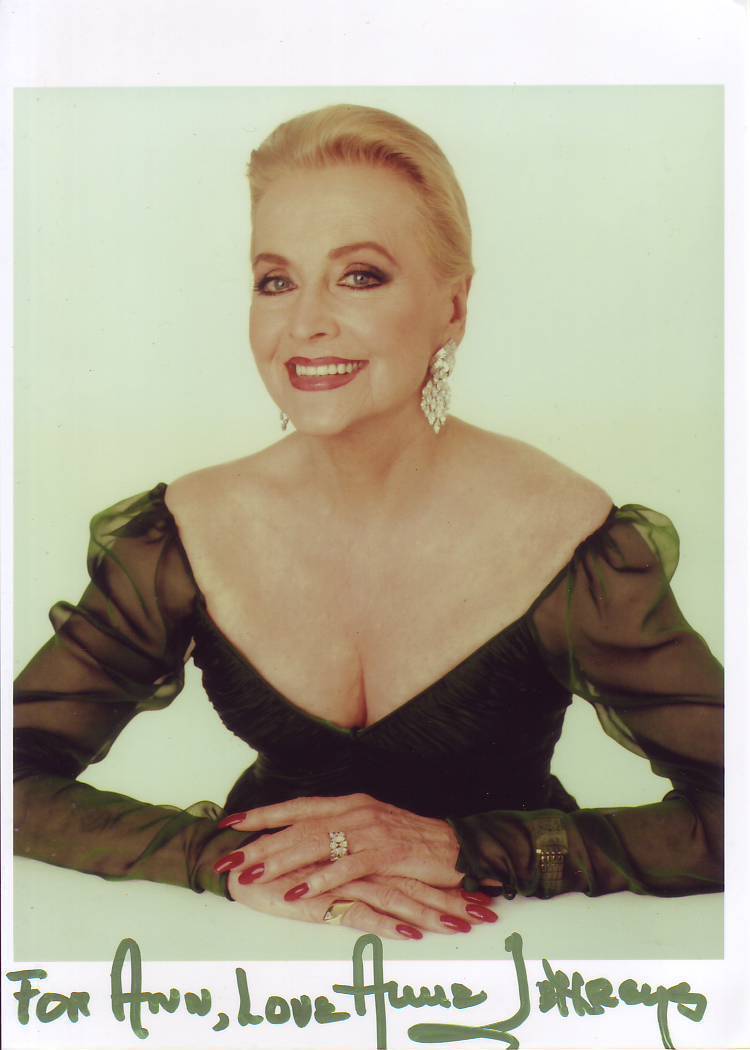 ANNE JEFFREYS Autographed Signed Photo Poster paintinggraph - To Ann