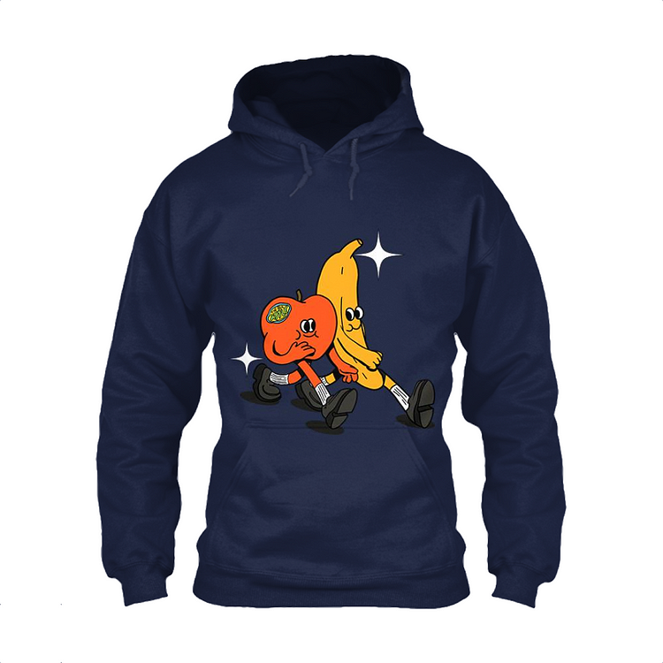 Apples And Bananas Are Best Friends, Fruit Classic Hoodie