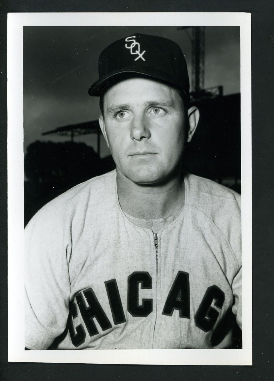 Virgil Trucks circa 1953 Press Wire Photo Poster painting by Don Wingfield Chicago White Sox