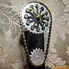Chain Table Clock Retro Rotating Gear Mechanical Clock