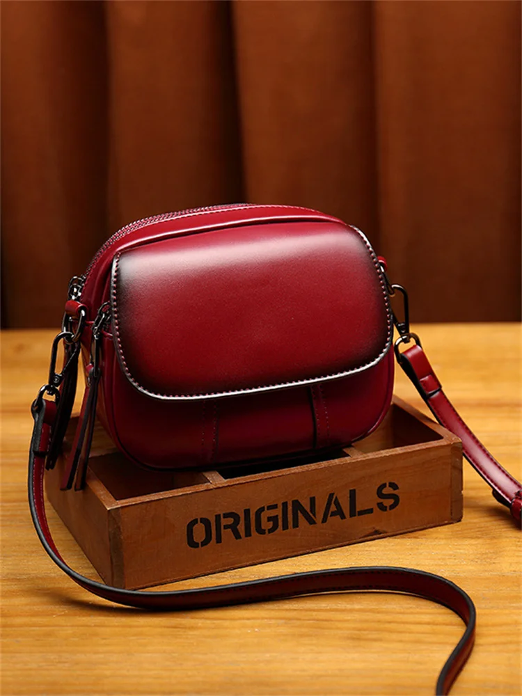 Vintage Flap Portable Mini Crossbody Bag