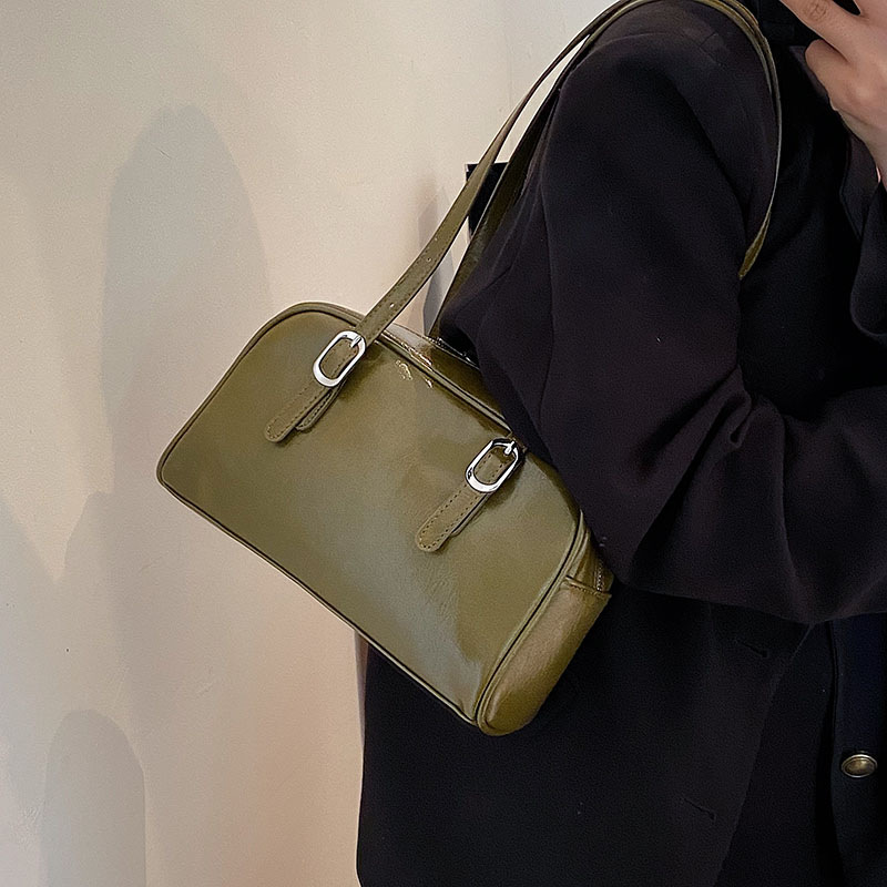 Vintage One Shoulder Pillow Bag