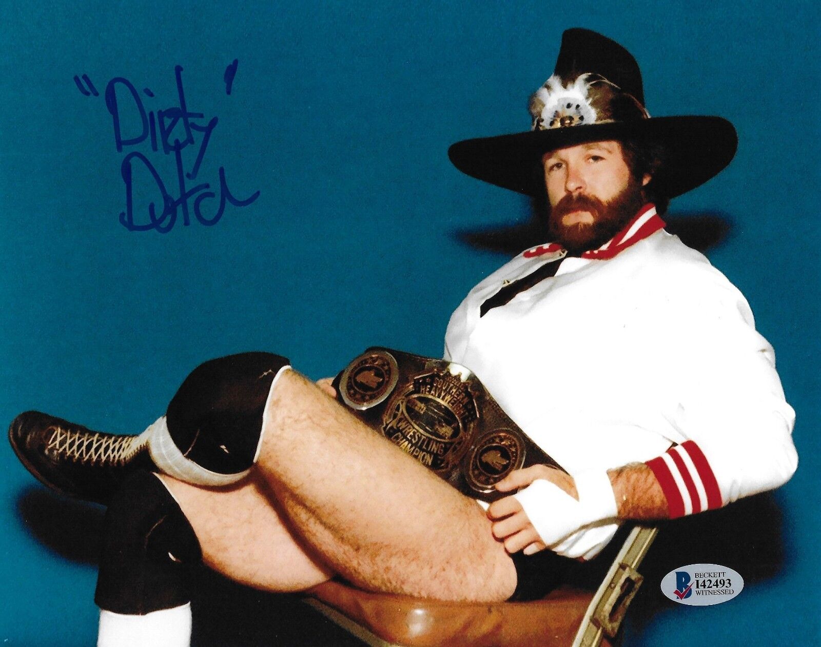 Dutch Mantell Signed 8x10 Photo Poster painting BAS Beckett COA WWE WCW NWA Picture Autograph 1