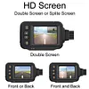 Motorcycle DVR HD 1080P Front Rear View Dash Cam IP65 Waterproof Parking Monitor