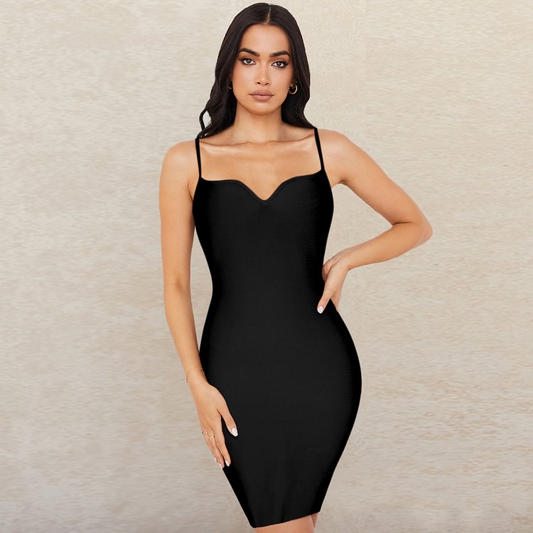 Deer Lady Bandage Dress New Arrival Sexy White Bodycon Dress Women Summer Celebriity Club Party Dress Birthday Outfits - Life is Beautiful for You - SheChoic