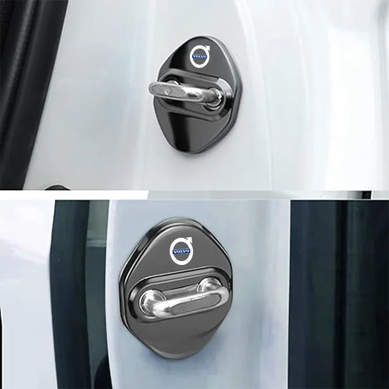 Car door lock alloy protective cover (4 pieces)