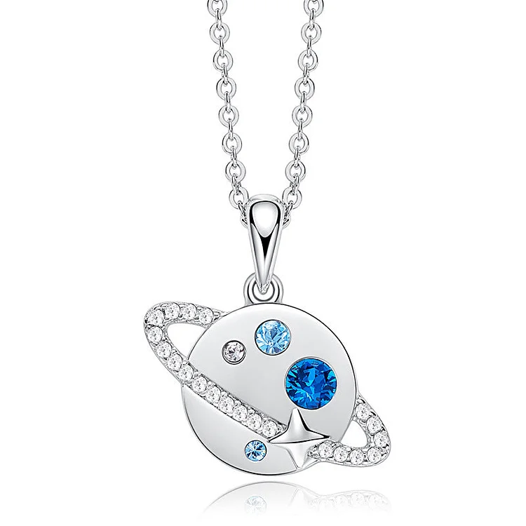 For Daughter - S925 You are The Most Special Star in The Universe Round Planet Necklace