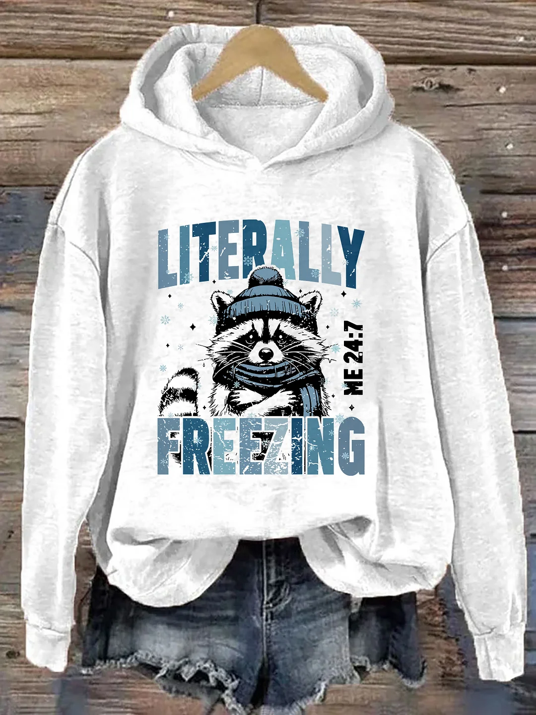 Literally Freezing Hoodie