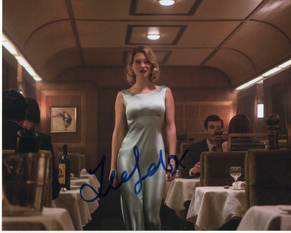 LEA SEYDOUX SIGNED AUTOGRAPH 8X10 Photo Poster painting MISSION IMPOSSIBLE, INGLOURIOUS BASTERDS