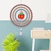 DIY Diamond Painting Double-sided Rotatable Xmas Ball Hanging Wind Chime Suncatcher Hanging Kit