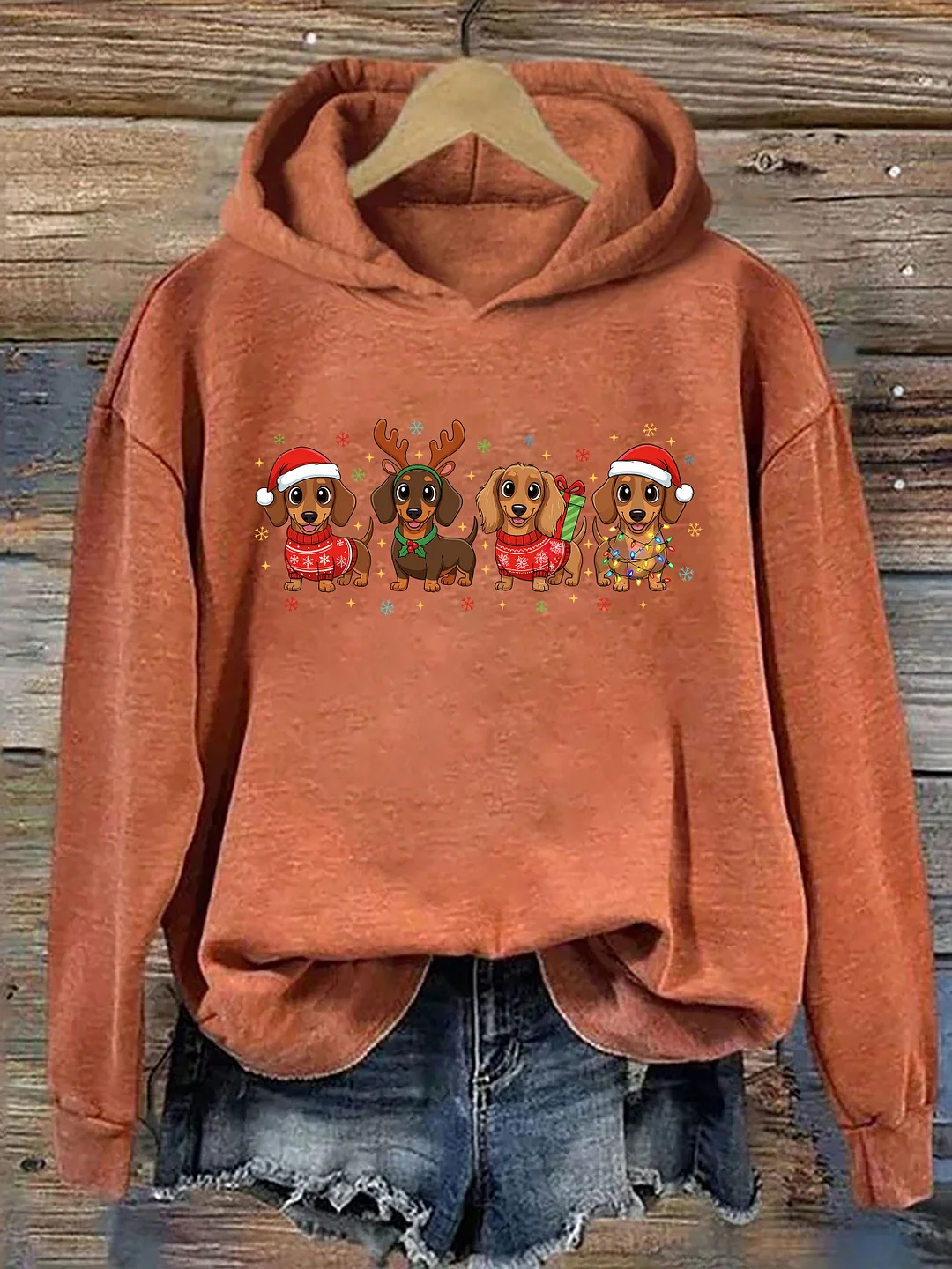 Christmas Dachshund Hoodie