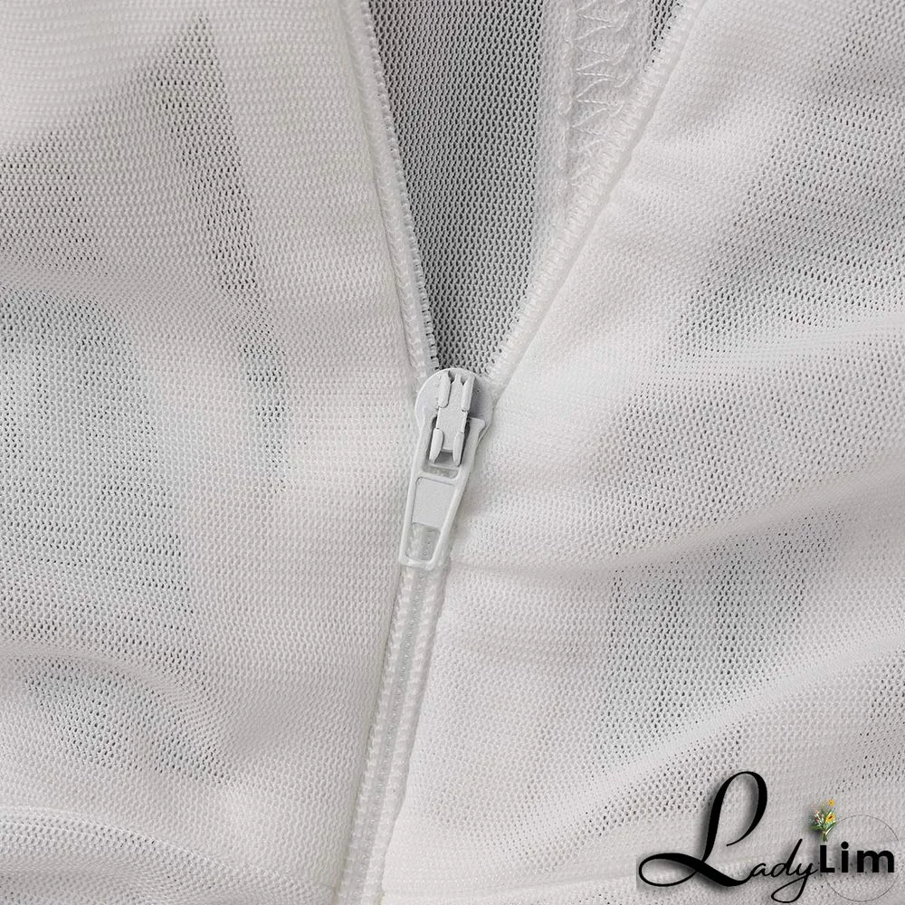 Apricot Sexy Solid Mesh One Shoulder Pencil Skirt Dresses