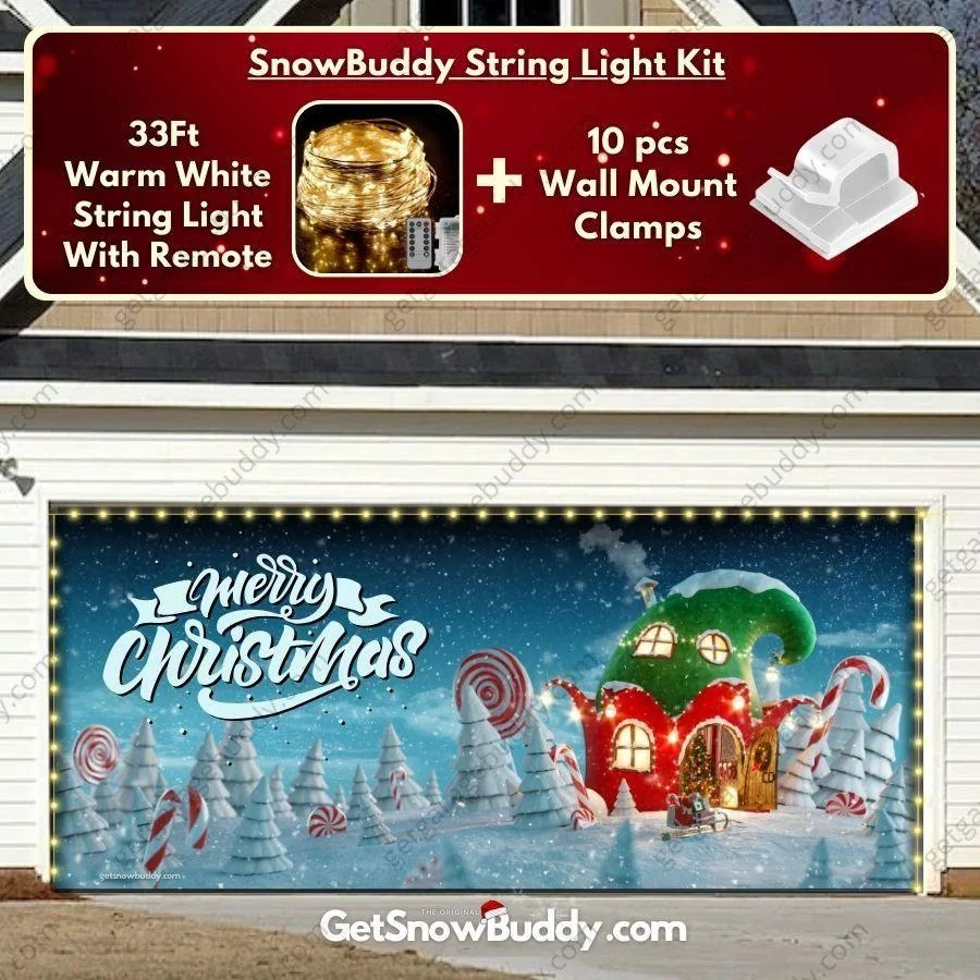 Christmas Wonderland | GarageBuddy Garage Door Cover