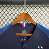 2018 Retro Long Sleeve France Home Football Shirt 1:1 Thai Quality