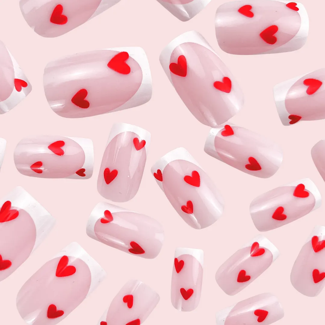 Churchf Day Love Wearing French Fresh Pressed Hand Nails Press On Nails